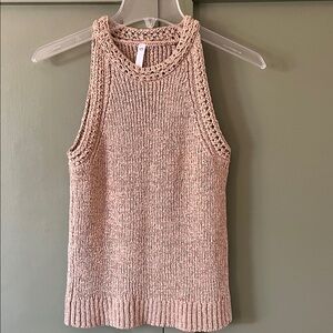 Southern Tide Tan Knit Tank Top